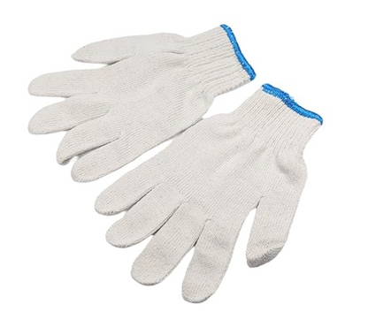White Cotton Gloves - Free with purchase of a 3-pack